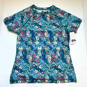 NEW Tea Collection Garden Floral Rash Guard